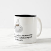 Tasse 2 Couleurs J'adore l'odeur du café (Devant droit)