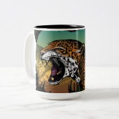 Tasse 2 Couleurs Jaguar (Devant gauche)
