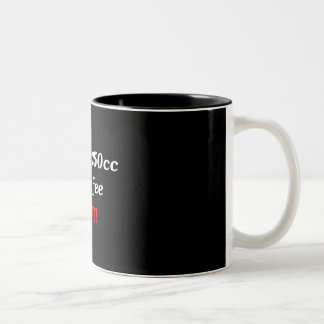 Tasse 2 Couleurs J'ai besoin de 250cc de stat de café !