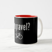 Tasse 2 Couleurs J'Ai Du Vélo Gravel (Devant droit)