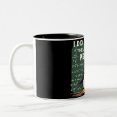 Tasse 2 Couleurs J'ai fait le mathe (Gauche)
