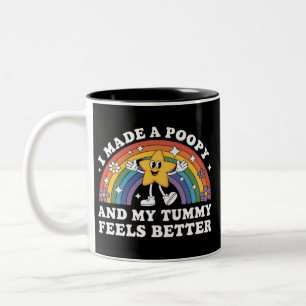 Tasse 2 Couleurs J'ai fait un échange de vacances inapproprié drôle