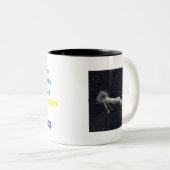 Tasse 2 Couleurs J'AI l'instruction muette IN SPACE (Devant droit)