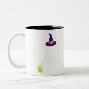 Tasse 2 Couleurs J'Ai Mis Un sort sur vous sorcière Cool Halloween