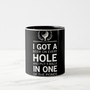 Tasse 2 Couleurs J'ai obtenu un trou dans un