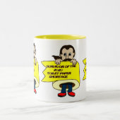 Tasse 2 Couleurs J'ai survécu (Centre)