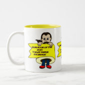 Tasse 2 Couleurs J'ai survécu (Gauche)