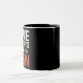 Tasse 2 Couleurs J'ai une conception d'un plan (Centre)