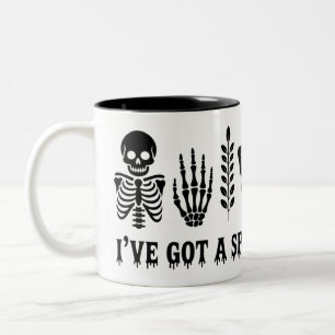 Tasse 2 Couleurs J'ai une épine pour la boue Éffrayante Drôle Squ