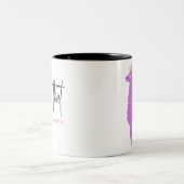 Tasse 2 Couleurs J'ai vu ce karma (Centre)