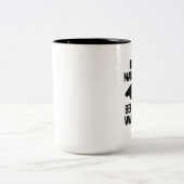 Tasse 2 Couleurs J'Aimais Les Manates (Centre)