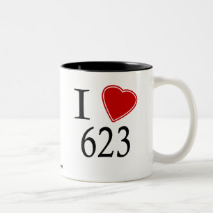 Tasse 2 Couleurs J'aime 623 Phoenix