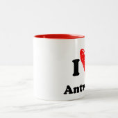 Tasse 2 Couleurs J'aime Anvers (Centre)