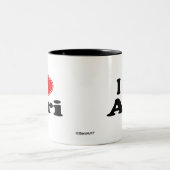 Tasse 2 Couleurs J'aime Ari (Centre)