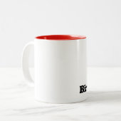 Tasse 2 Couleurs J'aime Birmingham (Devant gauche)