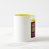 Tasse 2 Couleurs J'aime des Molas : Édredon (Centre)