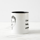 Tasse 2 Couleurs J'Aime Être Super (Centre)