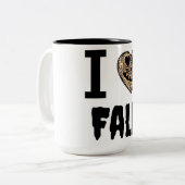 Tasse 2 Couleurs J'aime Fall (Devant gauche)