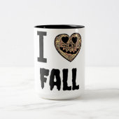 Tasse 2 Couleurs J'aime Fall (Centre)