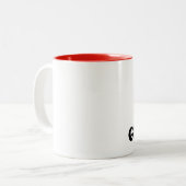 Tasse 2 Couleurs J'aime Glasgow (Devant gauche)