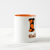 Tasse 2 Couleurs J'aime Halloween (Centre)