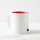 Tasse 2 Couleurs J'aime Indianapolis (Devant gauche)