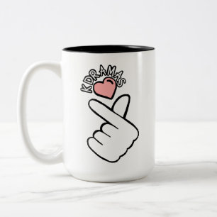 Tasse 2 Couleurs J'aime KDramas