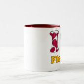 Tasse 2 Couleurs J'aime la Floride (Centre)