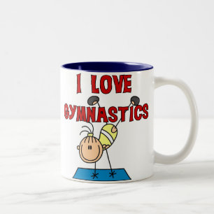 Tasse 2 Couleurs J'aime la gymnastique