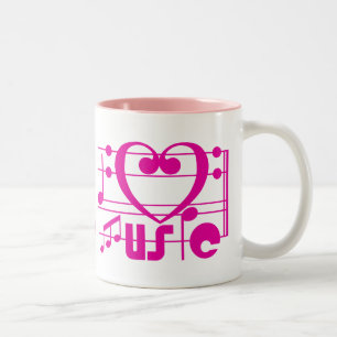 TASSE 2 COULEURS J'AIME LA MUSIQUE