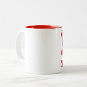 Tasse 2 Couleurs J'aime la Thaïlande (Devant gauche)