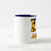 Tasse 2 Couleurs J'aime l'Alaska (Centre)
