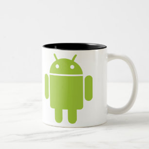 Tasse 2 Couleurs J'aime l'androïde