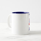 Tasse 2 Couleurs J'aime l'Australie (Devant gauche)