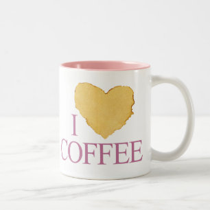 Tasse 2 Couleurs j'aime le café