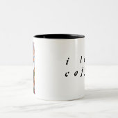 Tasse 2 Couleurs j'aime le café (Centre)