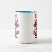 Tasse 2 Couleurs J'aime le café plus que les gens (Centre)