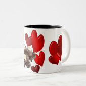 Tasse 2 Couleurs J'aime le chocolat (Devant droit)