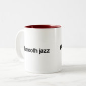 Tasse 2 Couleurs J'aime le jazz doux (Devant gauche)