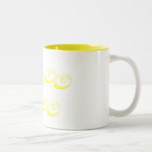 Tasse 2 Couleurs J'aime le nino (Droit)