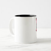 Tasse 2 Couleurs J'aime le Soudan (Devant gauche)