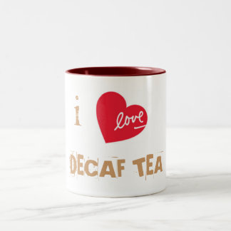 TASSE 2 COULEURS J'AIME LE THÉ DE DECAF