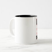 Tasse 2 Couleurs J'aime l'Ecosse (Devant gauche)