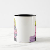 Tasse 2 Couleurs J'aime les chats (Centre)