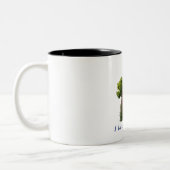 Tasse 2 Couleurs J'aime les chevaux (Gauche)