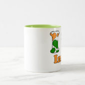 Tasse 2 Couleurs J'aime l'Inde (Centre)