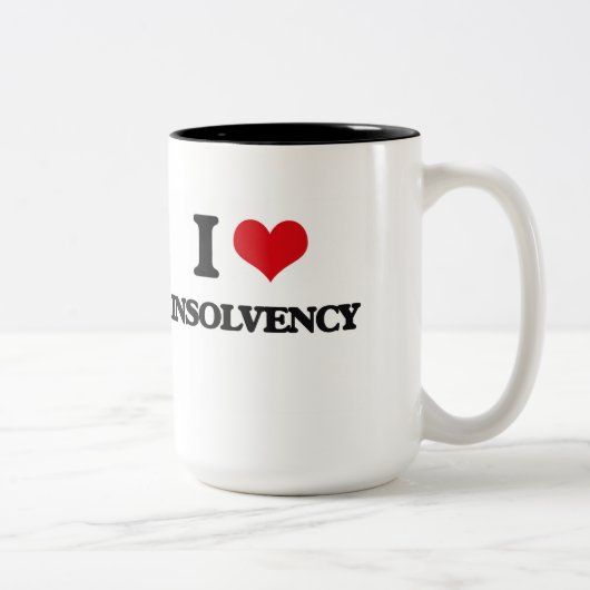 Tasse 2 Couleurs J'aime l'insolvabilité (Droit)