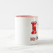 Tasse 2 Couleurs J'aime ma fille (Centre)