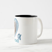 Tasse 2 Couleurs J'aime ma petite amie (Devant droit)