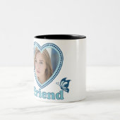 Tasse 2 Couleurs J'aime ma petite amie (Centre)